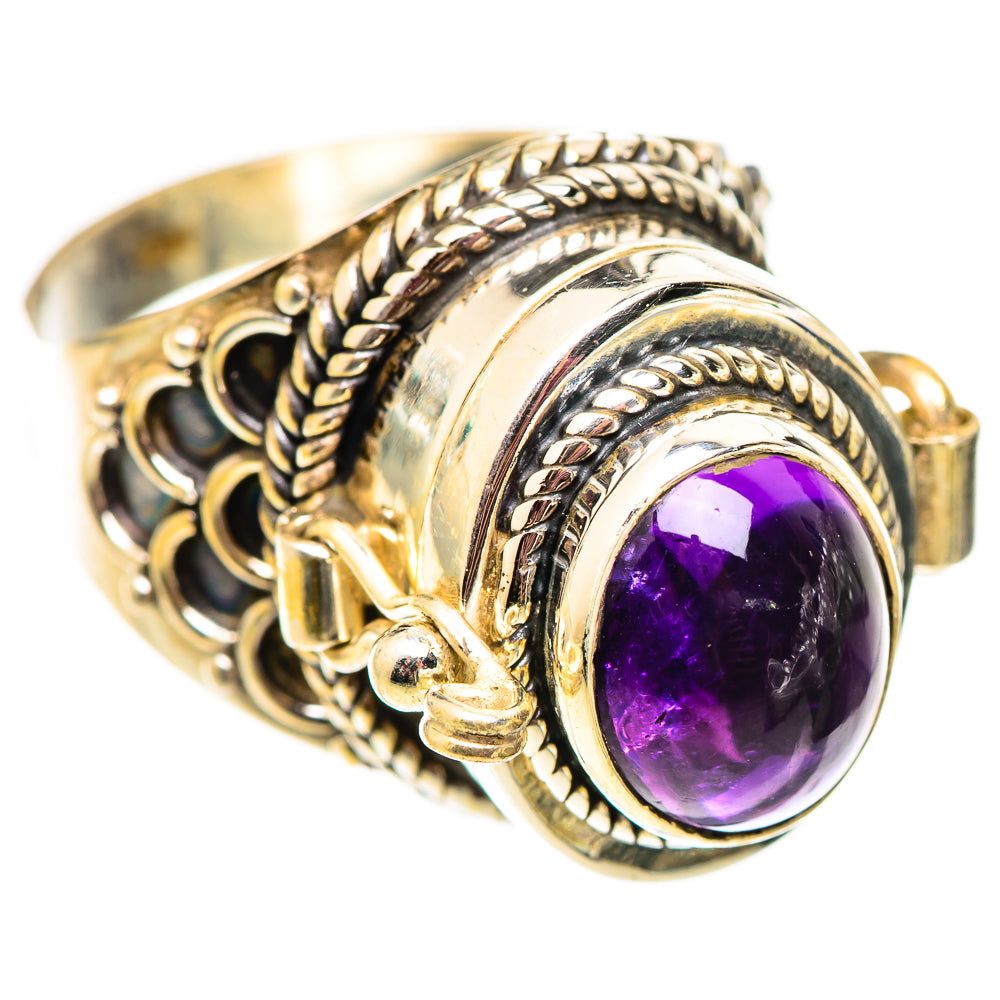 Amethyst Rings handcrafted by Ana Silver Co - RING124693 - Photo 2
