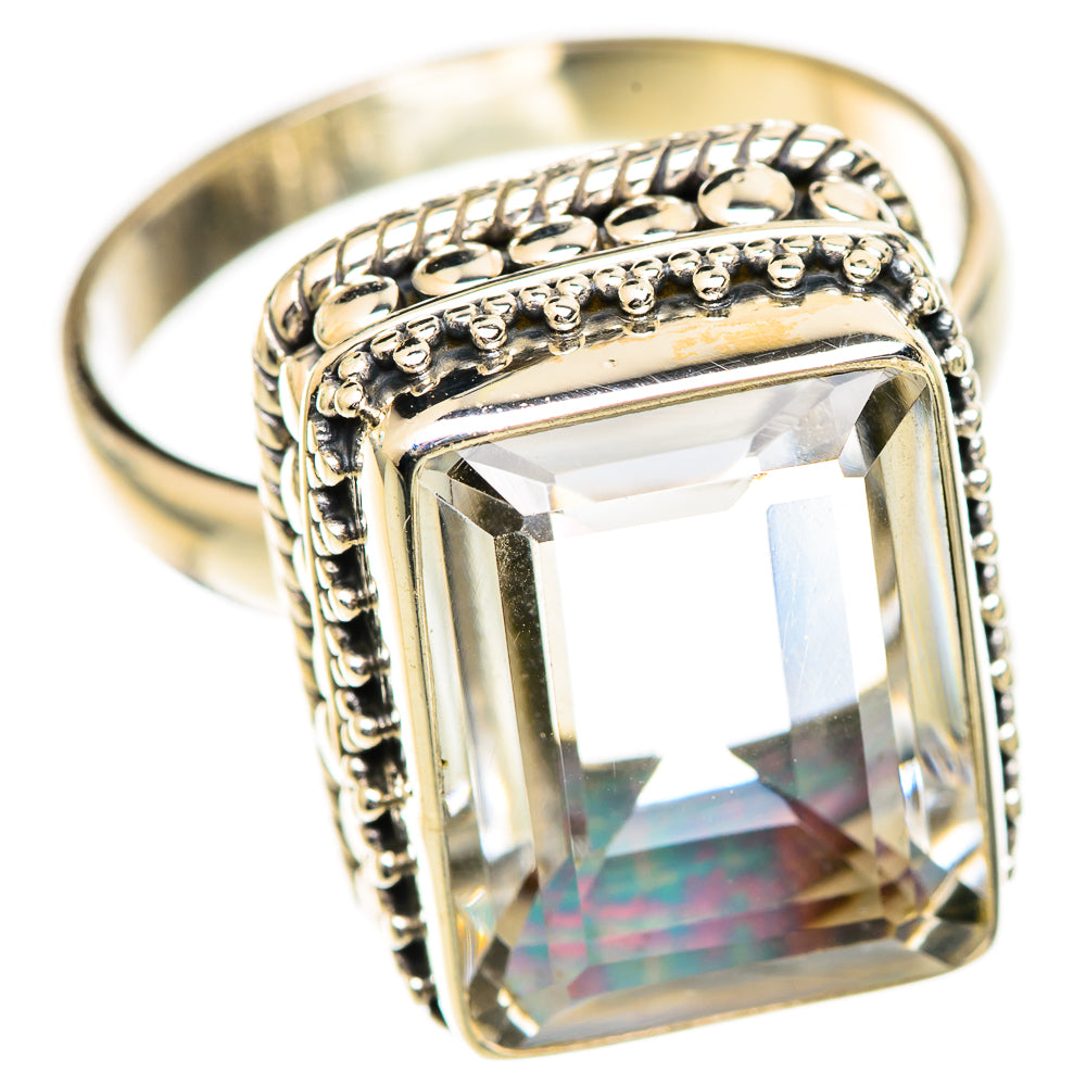 White Quartz Rings handcrafted by Ana Silver Co - RING124863 - Photo 2