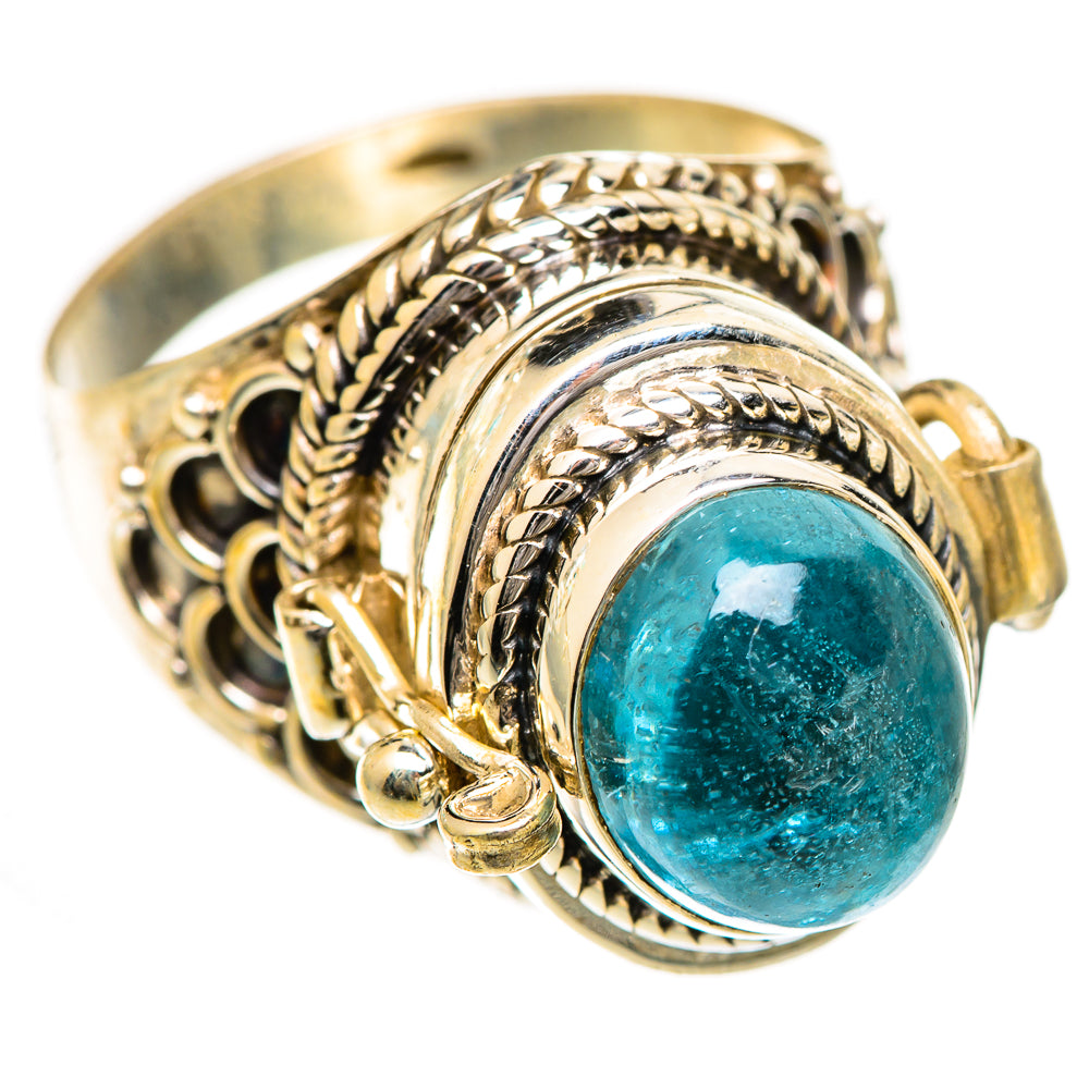 Aquamarine Rings handcrafted by Ana Silver Co - RING124987 - Photo 2