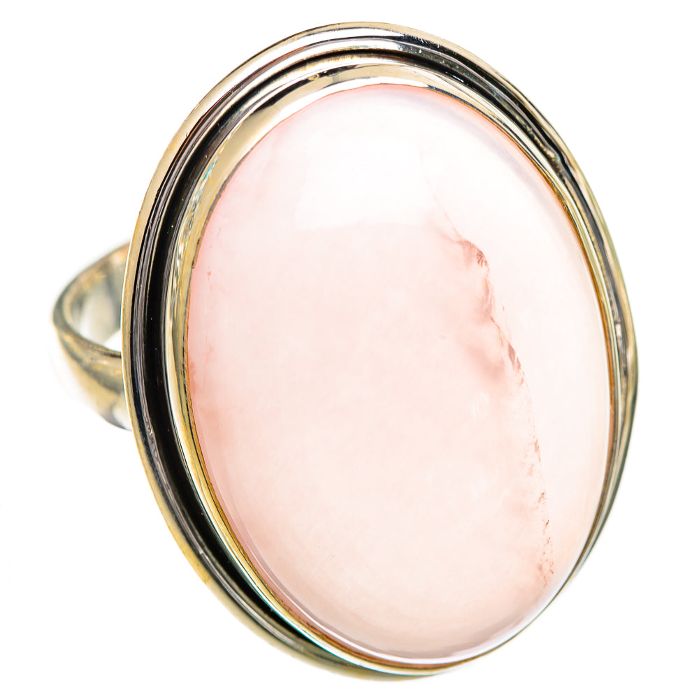 Rose Quartz Rings handcrafted by Ana Silver Co - RING125000 - Photo 2