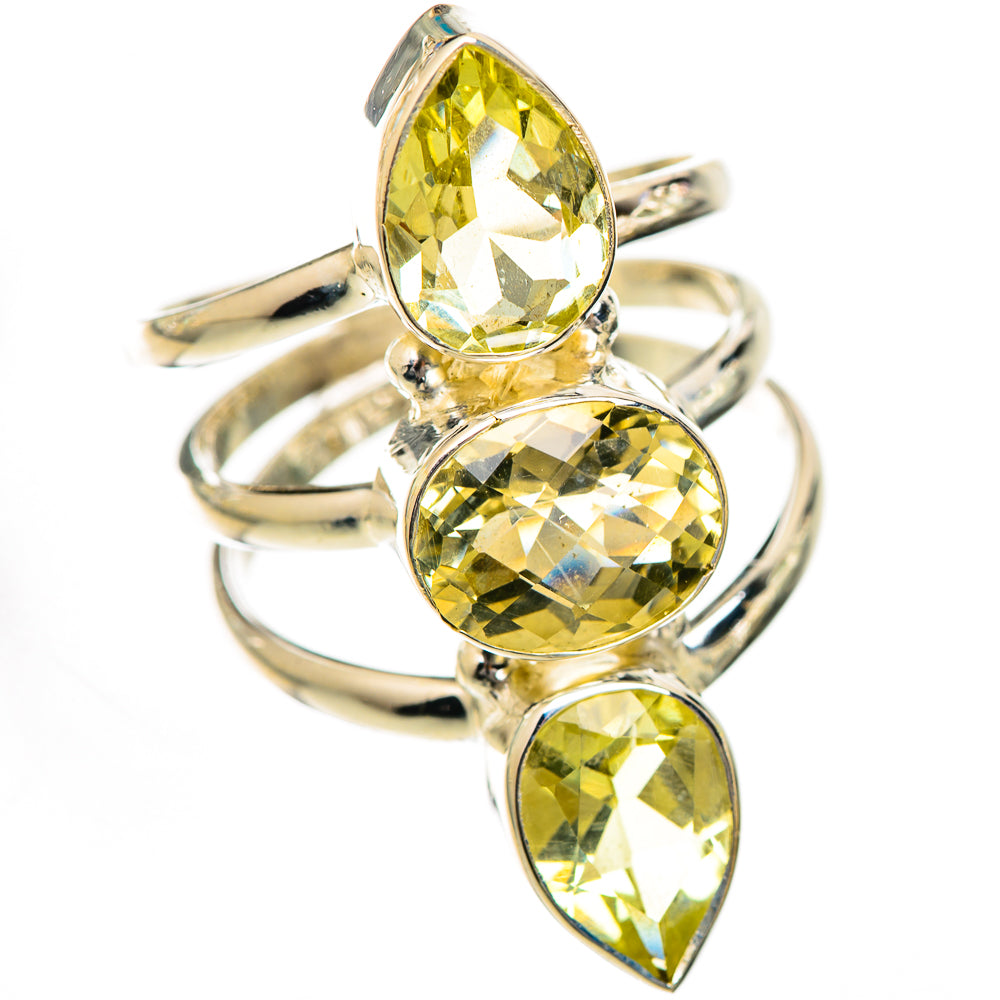 Citrine Rings handcrafted by Ana Silver Co - RING125066 - Photo 2