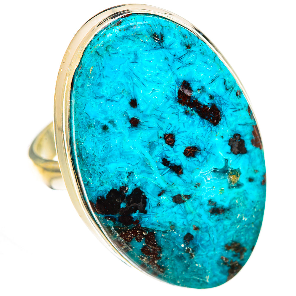 Shattuckite Rings handcrafted by Ana Silver Co - RING125078 - Photo 2