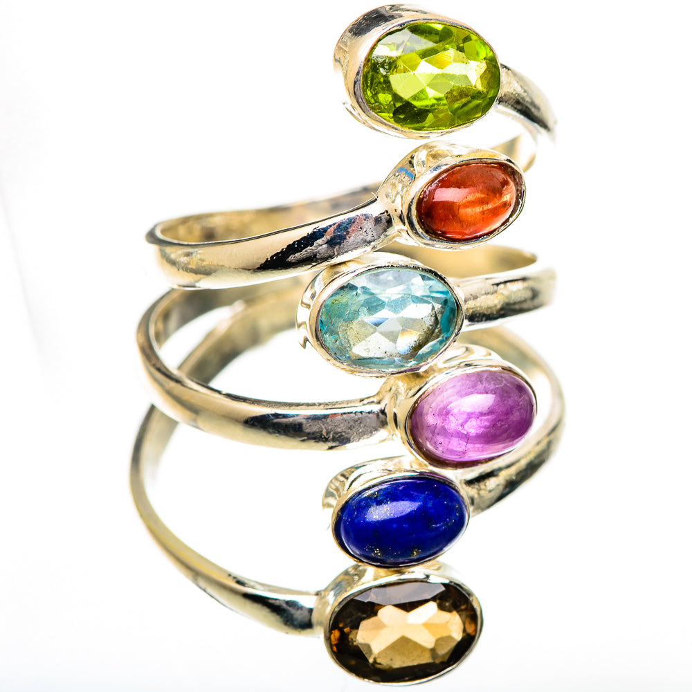 Lapis Lazuli Rings handcrafted by Ana Silver Co - RING125090 - Photo 2