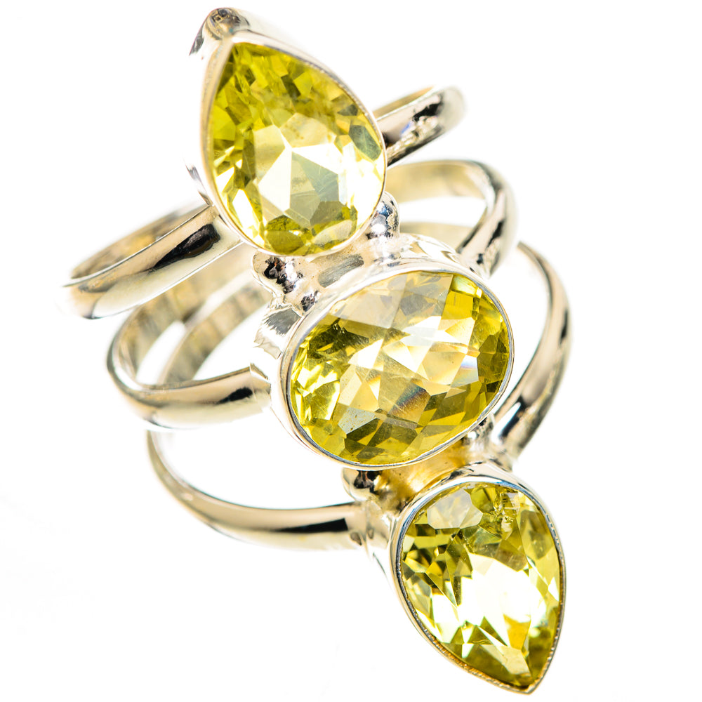 Citrine Rings handcrafted by Ana Silver Co - RING125094 - Photo 2