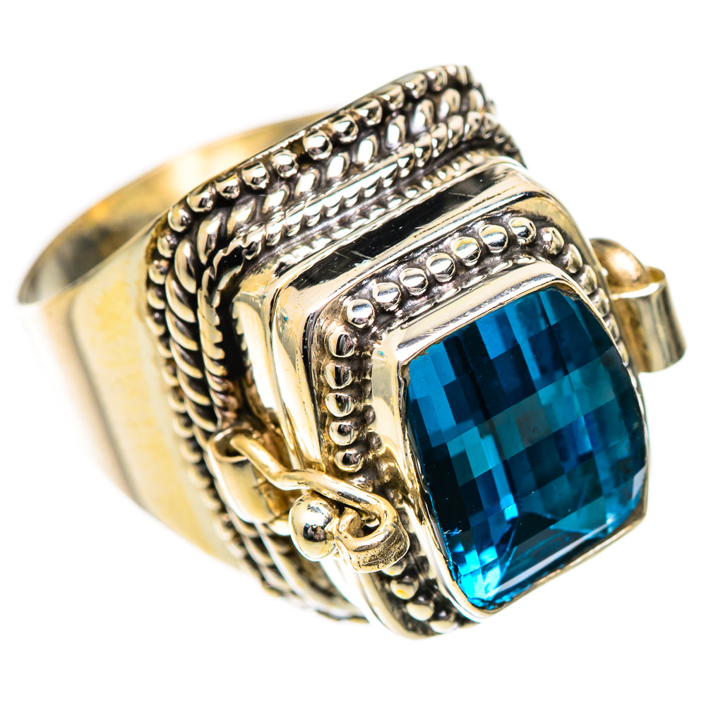 Apatite Rings handcrafted by Ana Silver Co - RING125151 - Photo 2