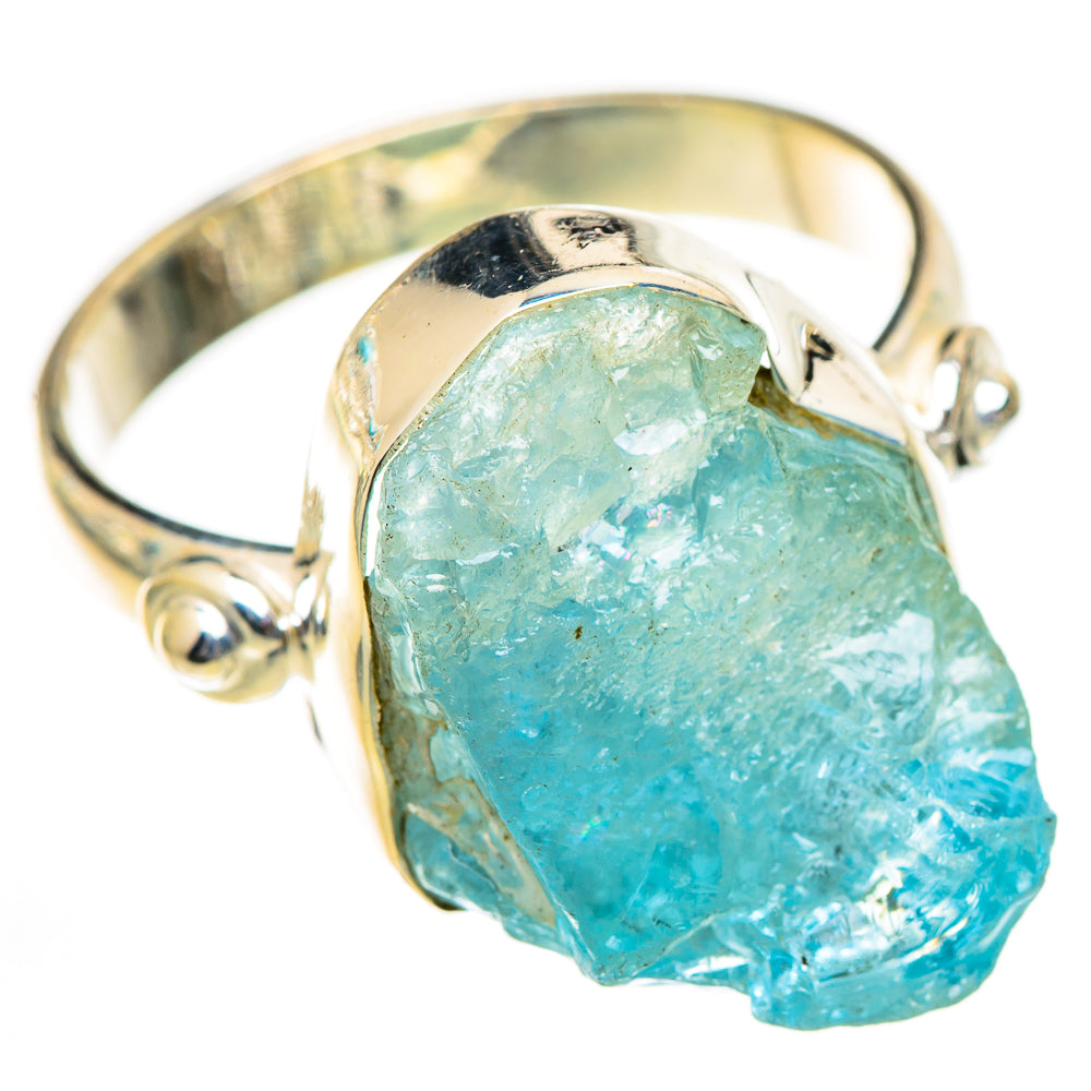 Aquamarine Rings handcrafted by Ana Silver Co - RING125294 - Photo 2