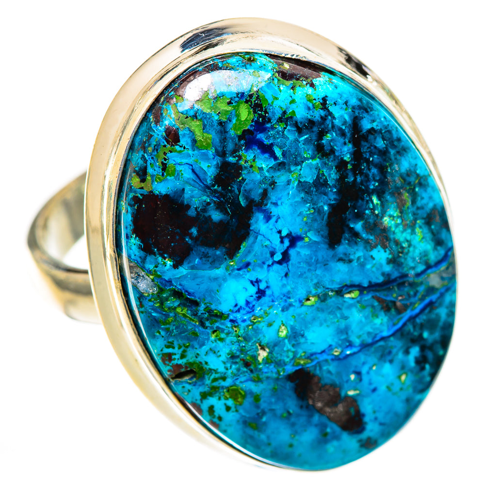 Shattuckite Rings handcrafted by Ana Silver Co - RING125314 - Photo 2
