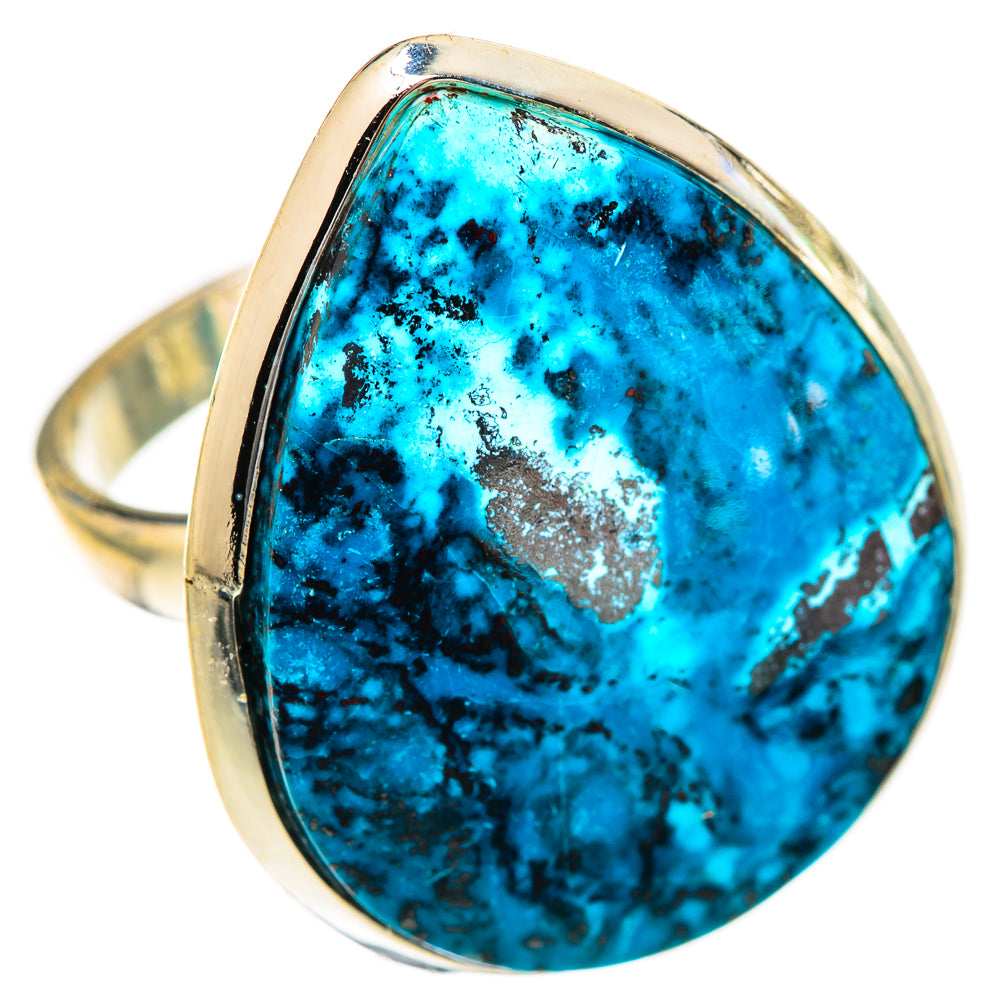 Shattuckite Rings handcrafted by Ana Silver Co - RING125391 - Photo 2