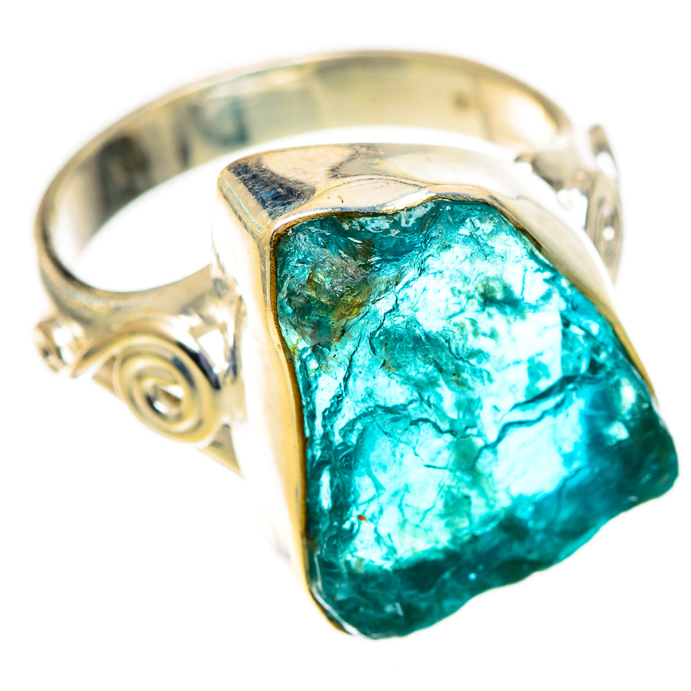 Apatite Rings handcrafted by Ana Silver Co - RING125410 - Photo 2