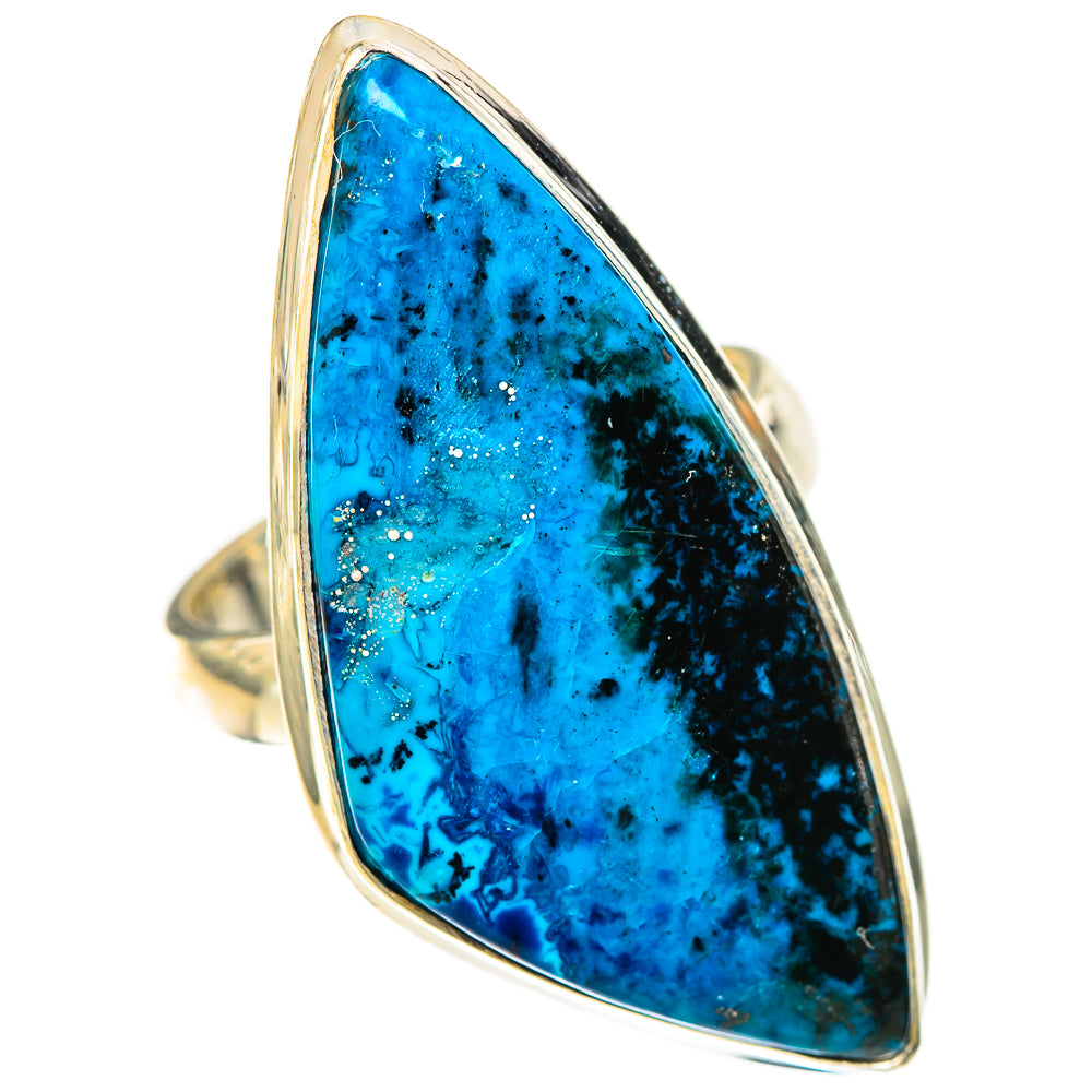 Shattuckite Rings handcrafted by Ana Silver Co - RING125499 - Photo 2