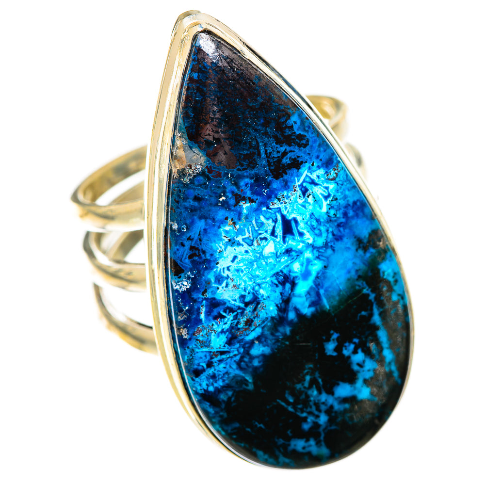 Shattuckite Rings handcrafted by Ana Silver Co - RING125552 - Photo 2