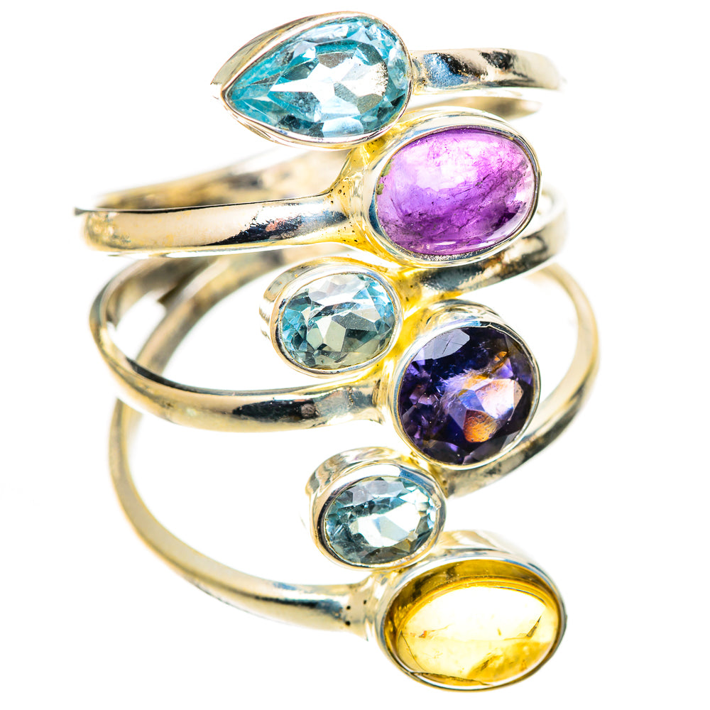 Amethyst Rings handcrafted by Ana Silver Co - RING125607 - Photo 2
