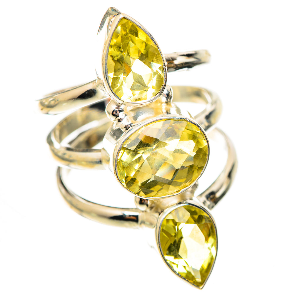 Citrine Rings handcrafted by Ana Silver Co - RING125657 - Photo 2