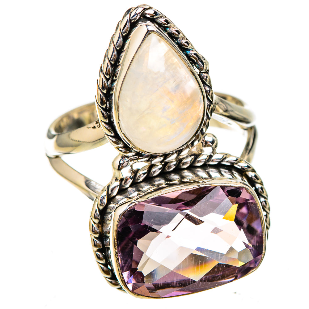 Amethyst Rings handcrafted by Ana Silver Co - RING125775 - Photo 2