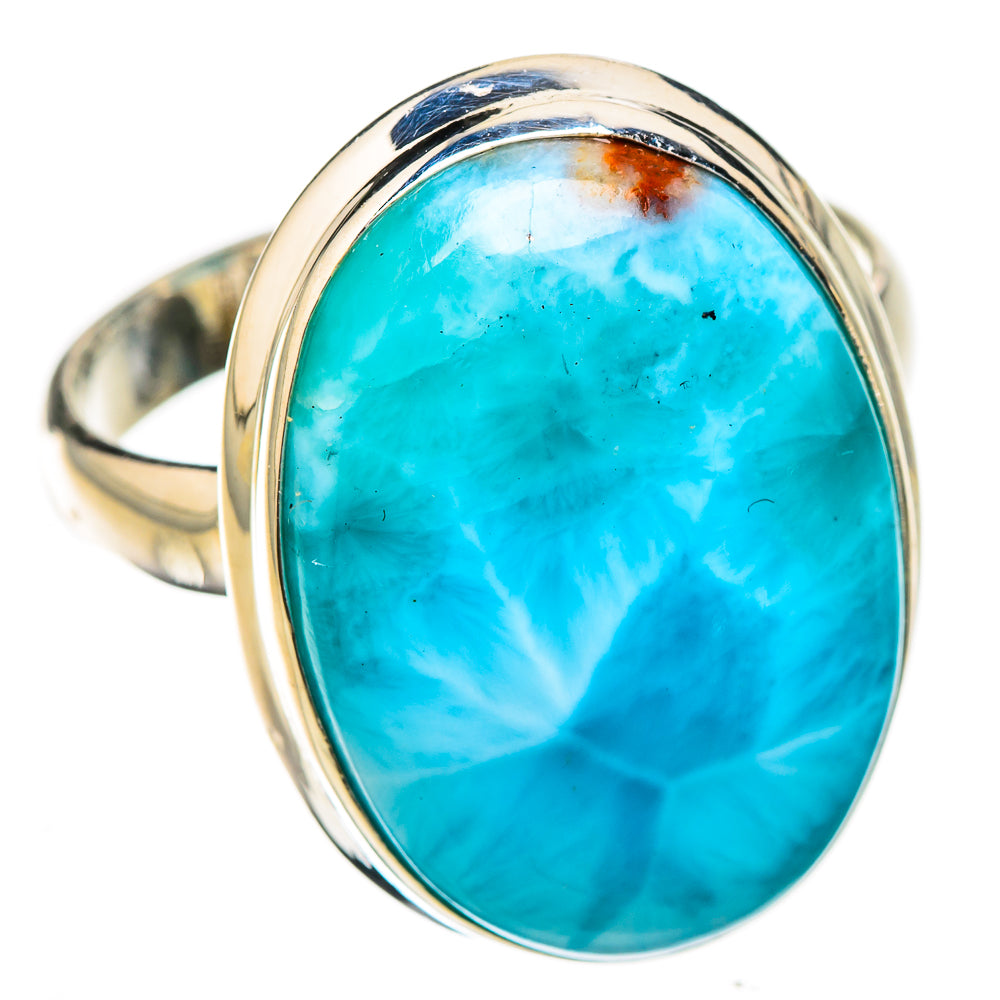 Larimar Rings handcrafted by Ana Silver Co - RING125824 - Photo 2