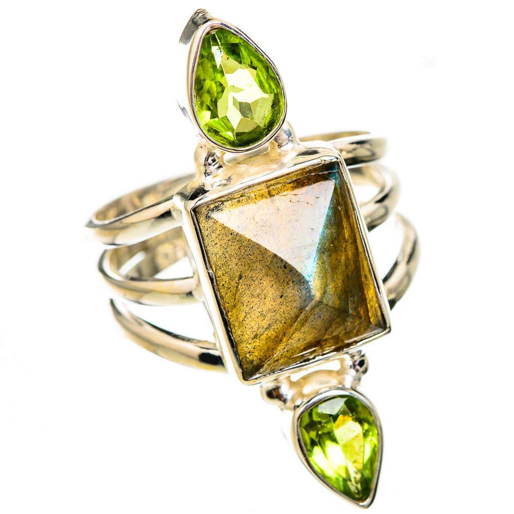 Labradorite Rings handcrafted by Ana Silver Co - RING125889 - Photo 2