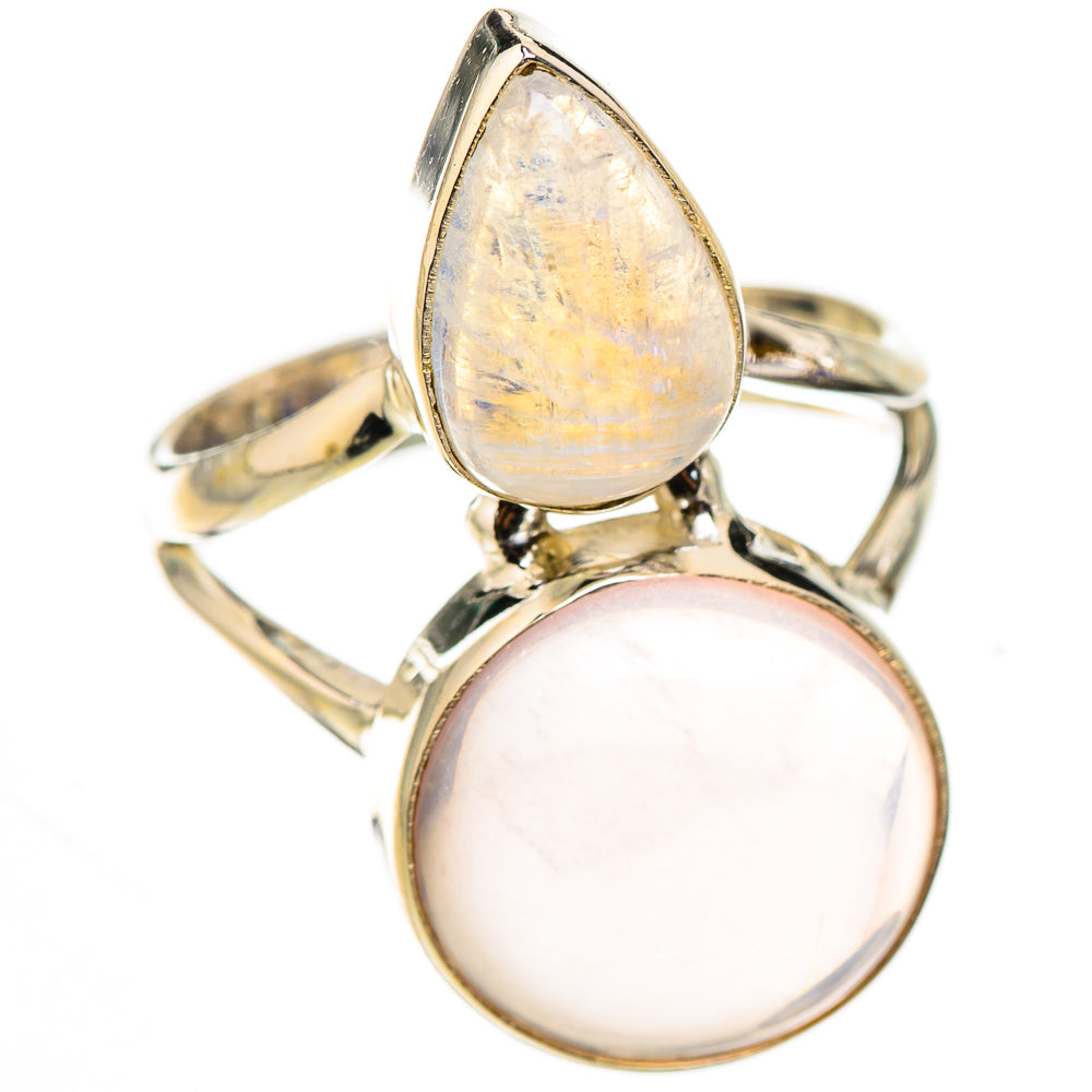 Rose Quartz Rings handcrafted by Ana Silver Co - RING126151 - Photo 2