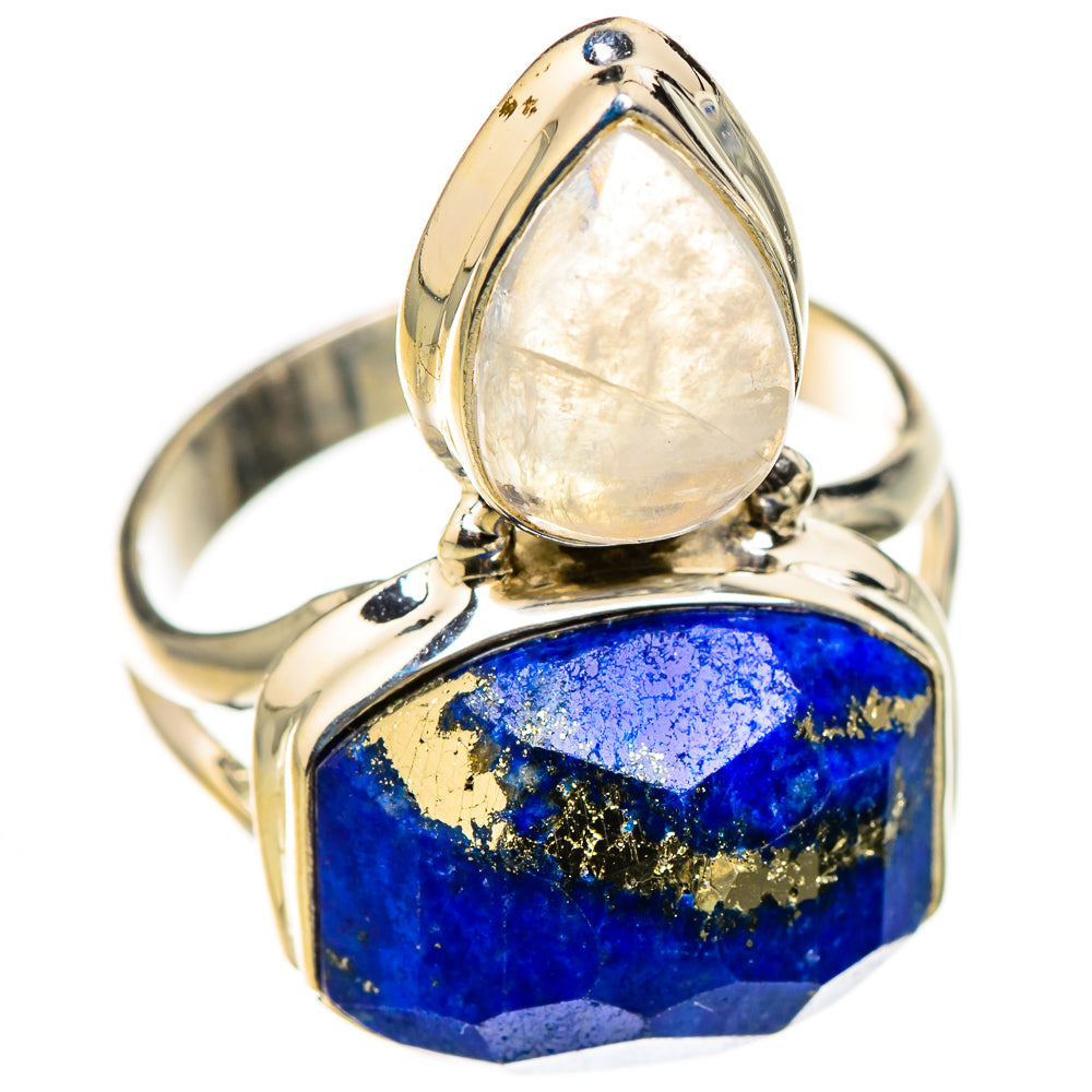 Lapis Lazuli Rings handcrafted by Ana Silver Co - RING126251 - Photo 2