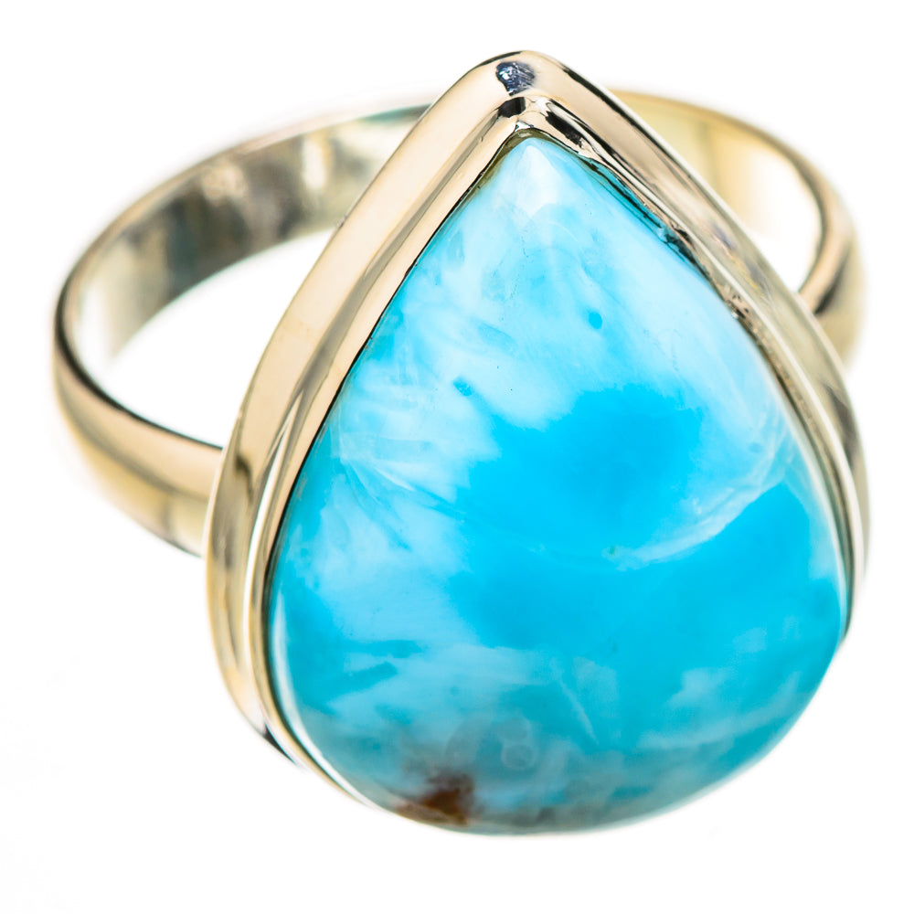Larimar Rings handcrafted by Ana Silver Co - RING126280 - Photo 2