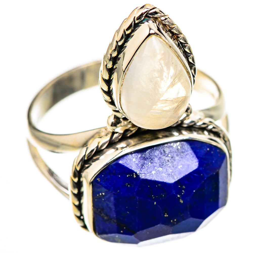 Lapis Lazuli Rings handcrafted by Ana Silver Co - RING126324 - Photo 2