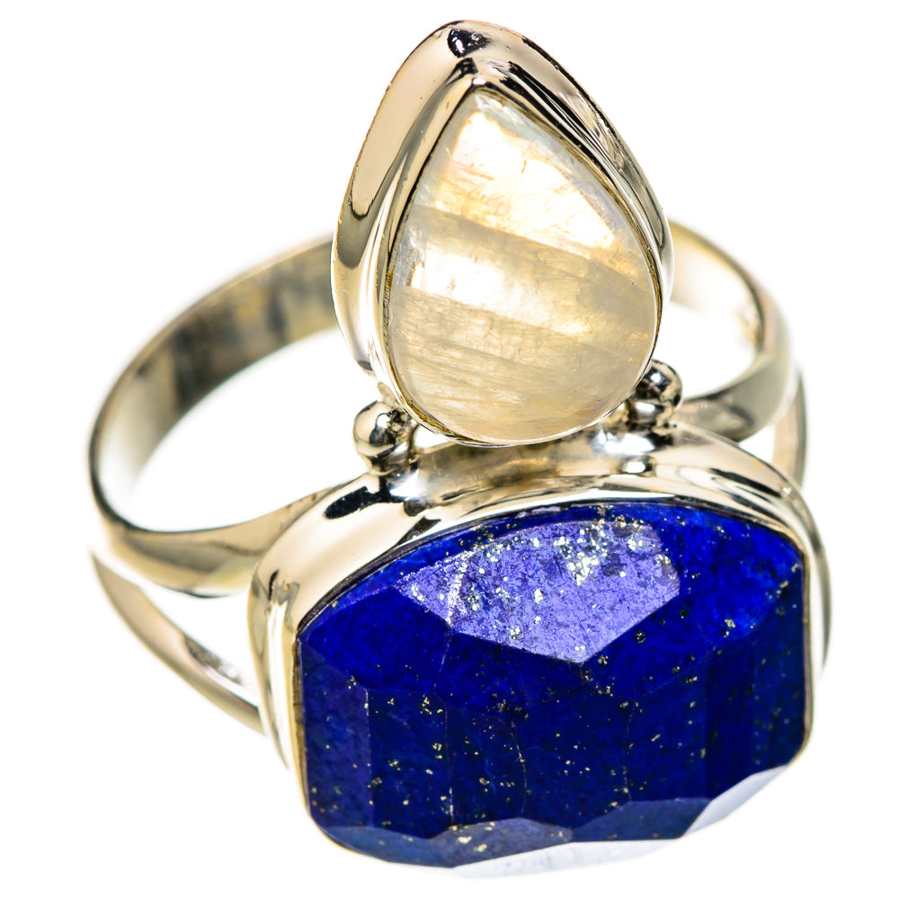 Lapis Lazuli Rings handcrafted by Ana Silver Co - RING126400 - Photo 2