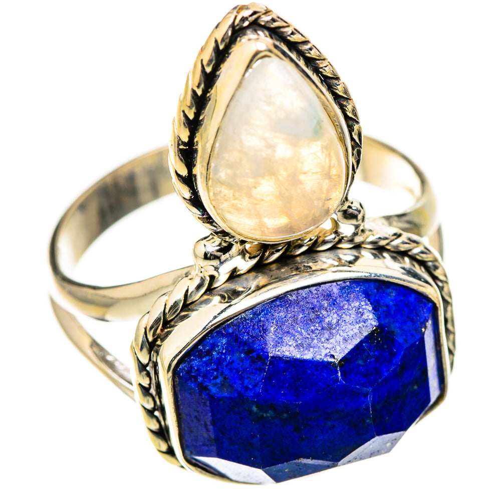 Lapis Lazuli Rings handcrafted by Ana Silver Co - RING126590 - Photo 2