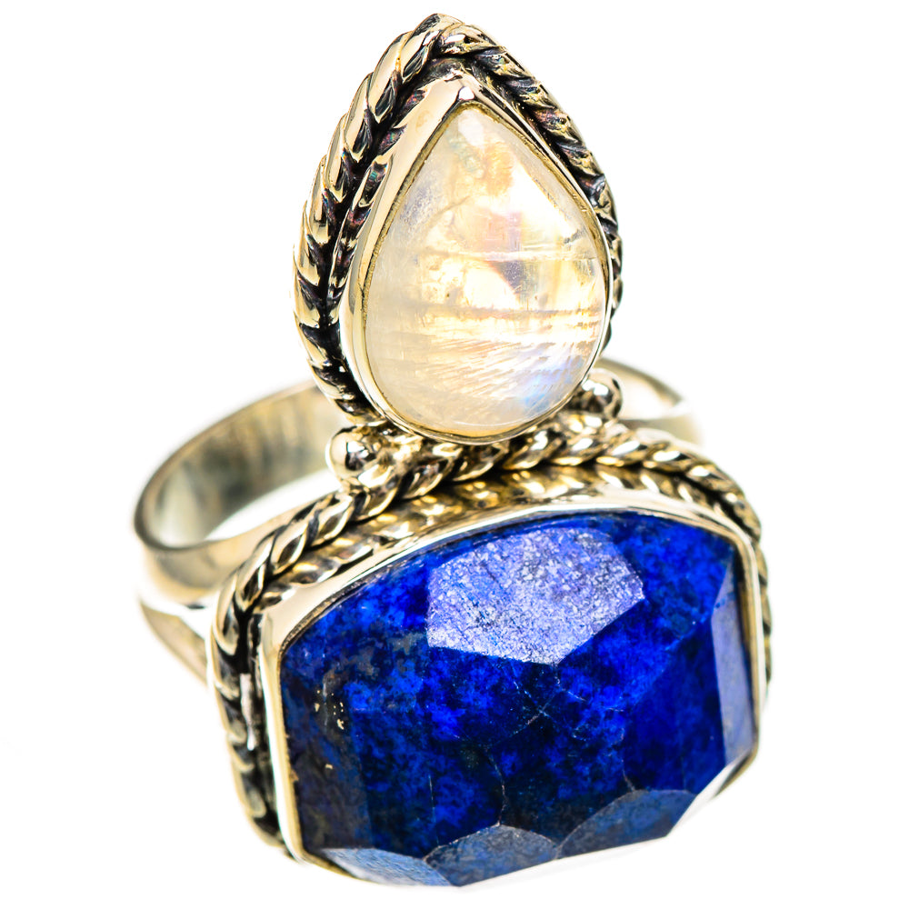 Lapis Lazuli Rings handcrafted by Ana Silver Co - RING126653 - Photo 2