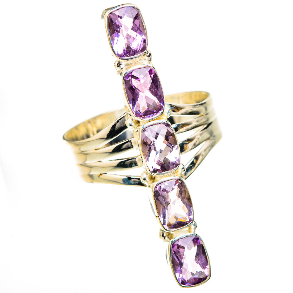 Amethyst Rings handcrafted by Ana Silver Co - RING126662 - Photo 2