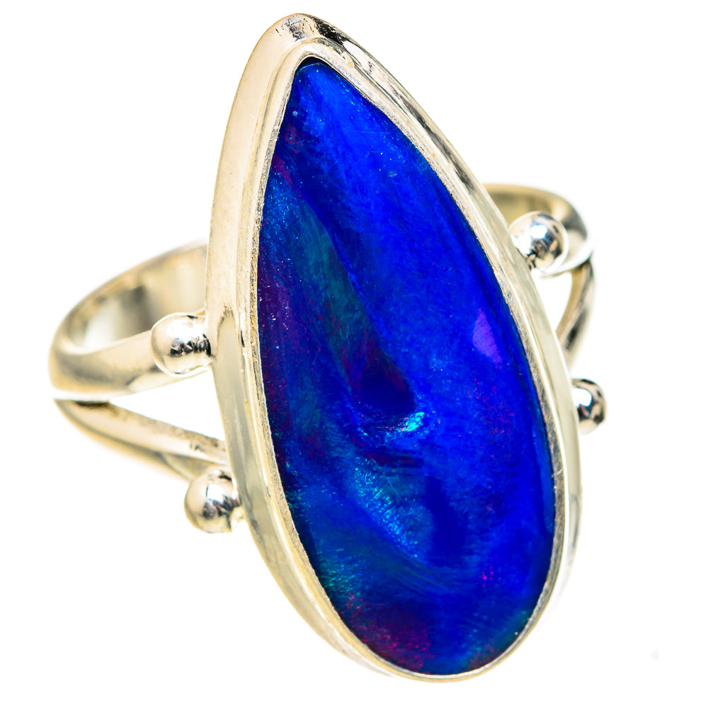 Aura Opal Rings handcrafted by Ana Silver Co - RING127422 - Photo 2