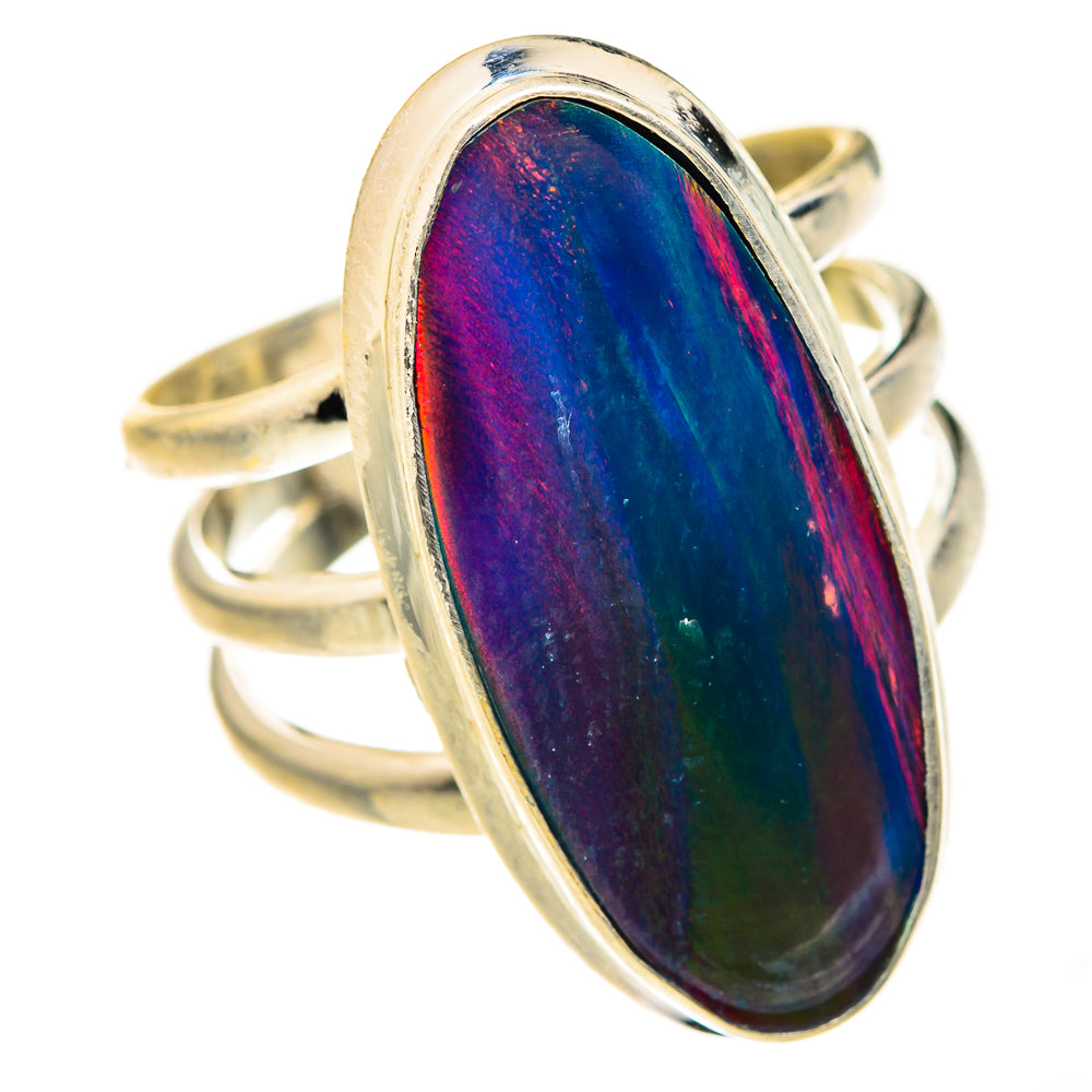Aura Opal Rings handcrafted by Ana Silver Co - RING127532 - Photo 2