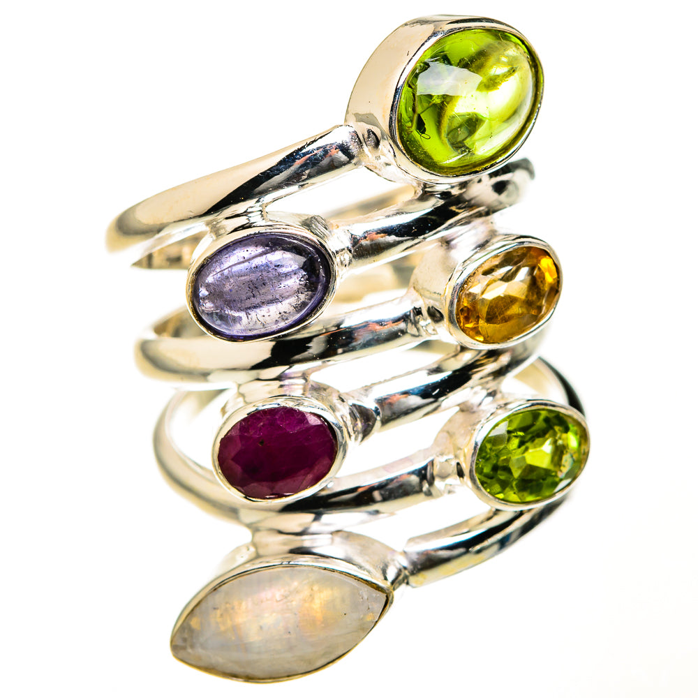 Peridot Rings handcrafted by Ana Silver Co - RING127588 - Photo 2