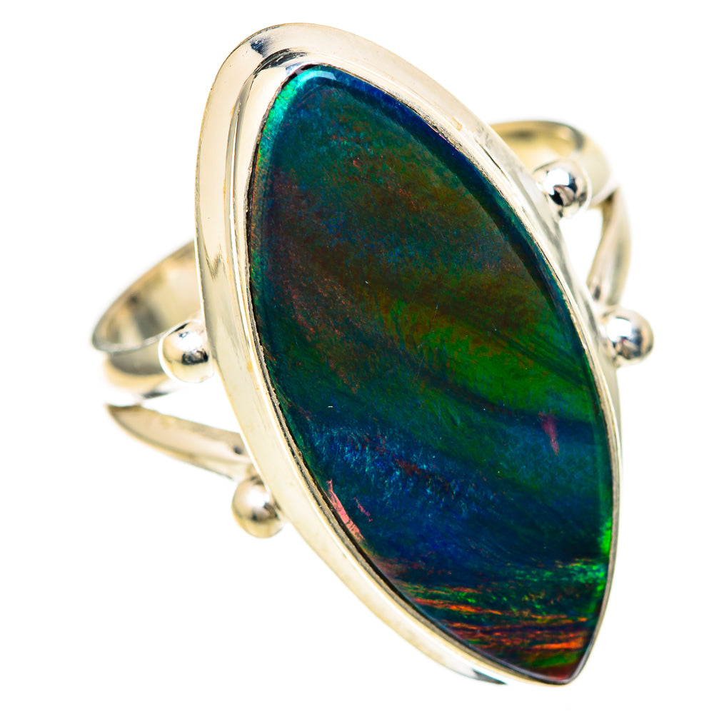 Aura Opal Rings handcrafted by Ana Silver Co - RING128443 - Photo 2