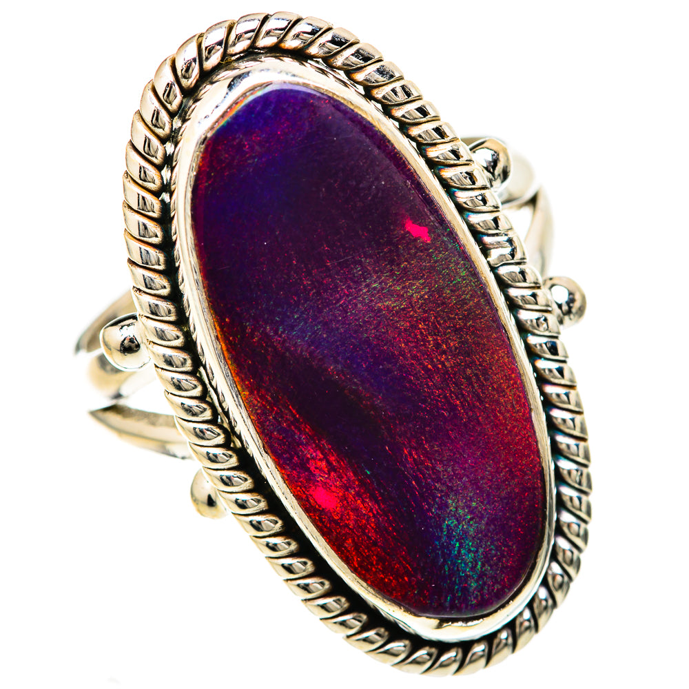 Aura Opal Rings handcrafted by Ana Silver Co - RING128447 - Photo 2