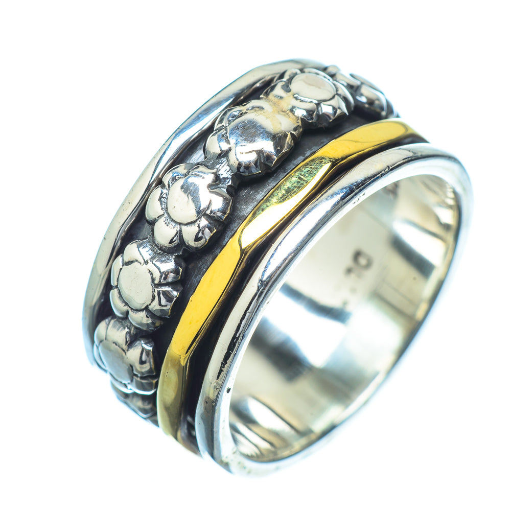 Meditation Spinner Rings handcrafted by Ana Silver Co - RING16342