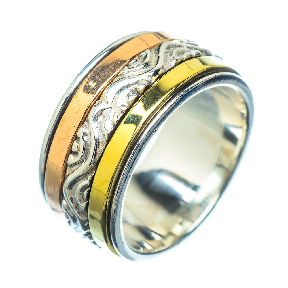 Meditation Spinner Rings handcrafted by Ana Silver Co - RING16429