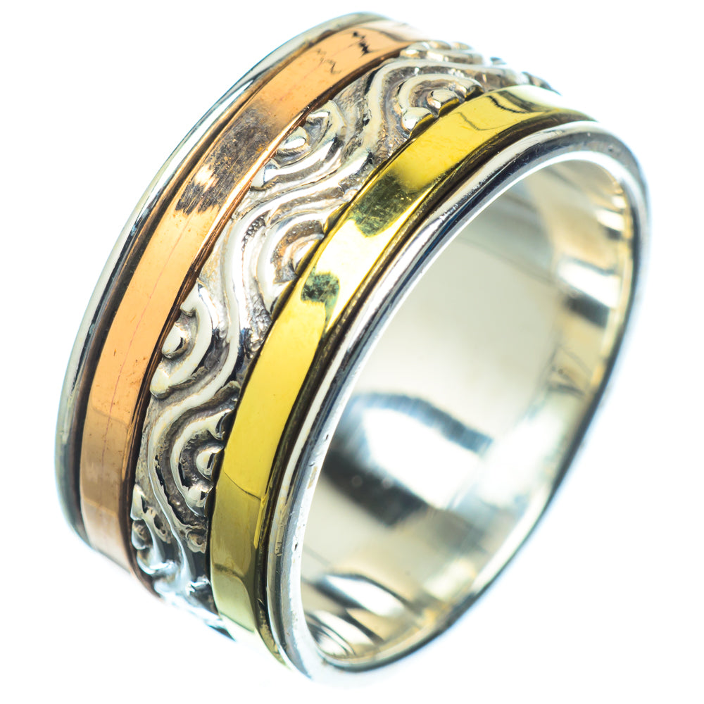 Meditation Spinner Rings handcrafted by Ana Silver Co - RING16567