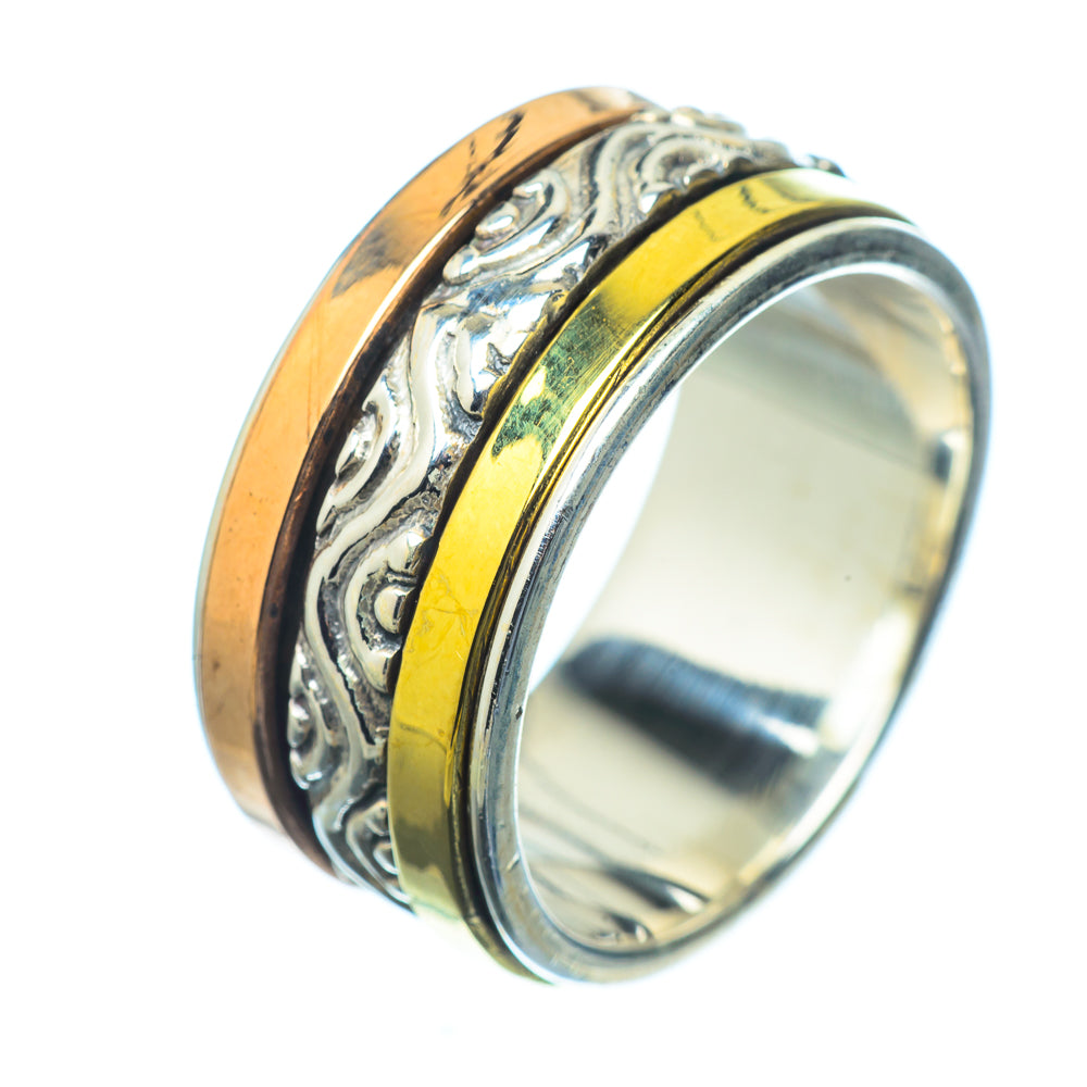 Meditation Spinner Rings handcrafted by Ana Silver Co - RING16757