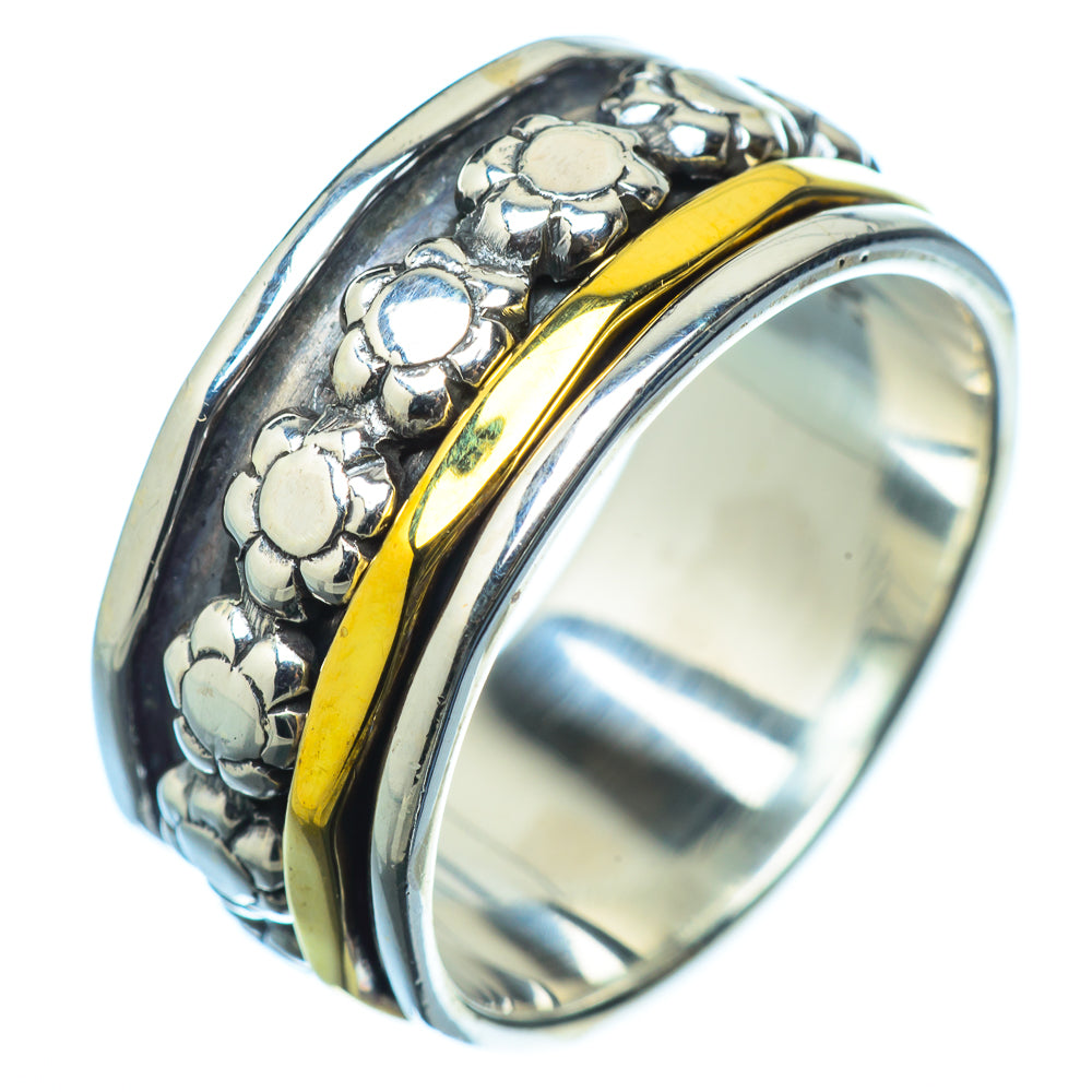 Meditation Spinner Rings handcrafted by Ana Silver Co - RING17350