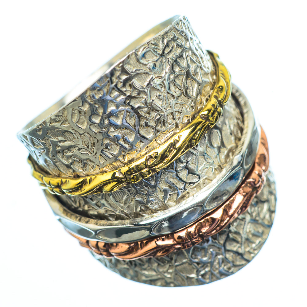 Meditation Spinner Rings handcrafted by Ana Silver Co - RING18865