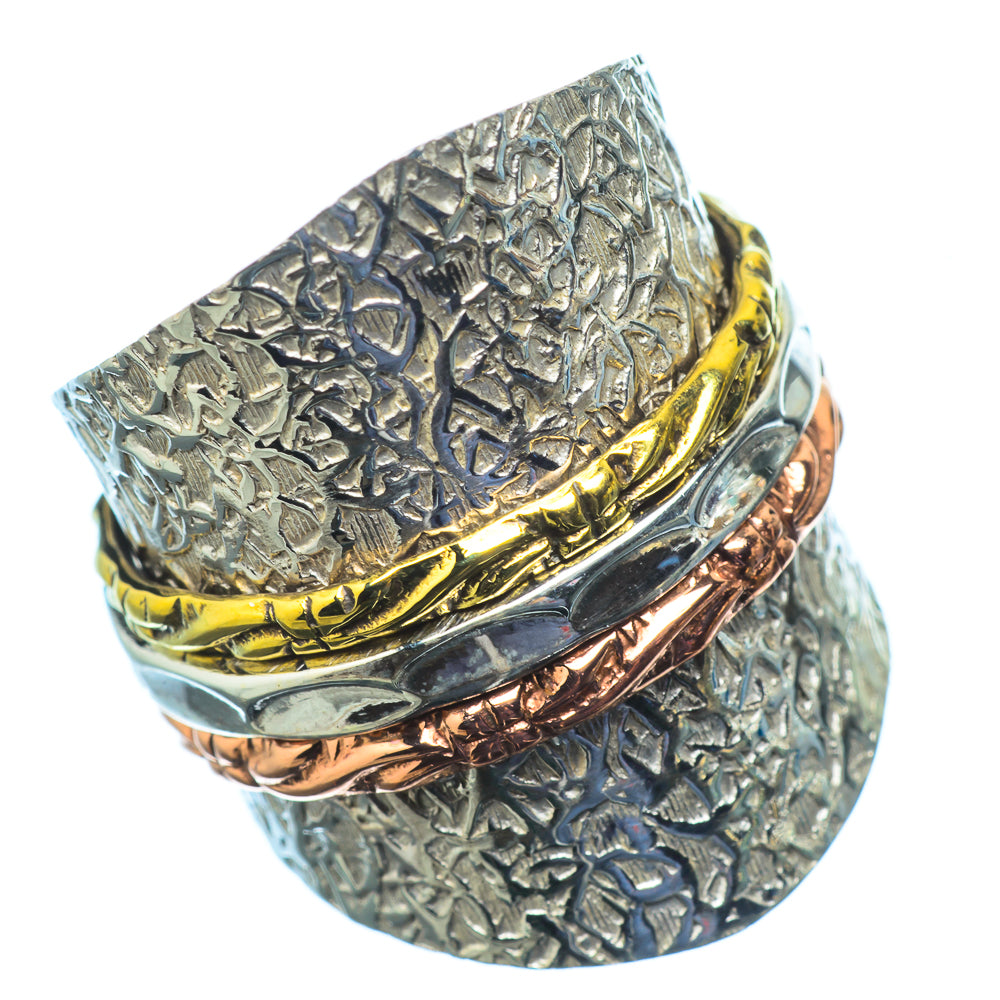 Meditation Spinner Rings handcrafted by Ana Silver Co - RING19263