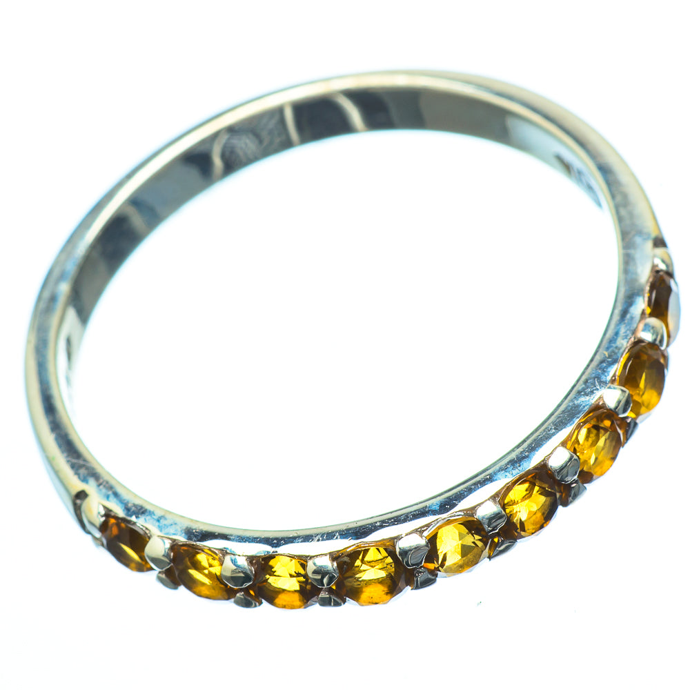 Citrine Rings handcrafted by Ana Silver Co - RING19808 - Photo 2