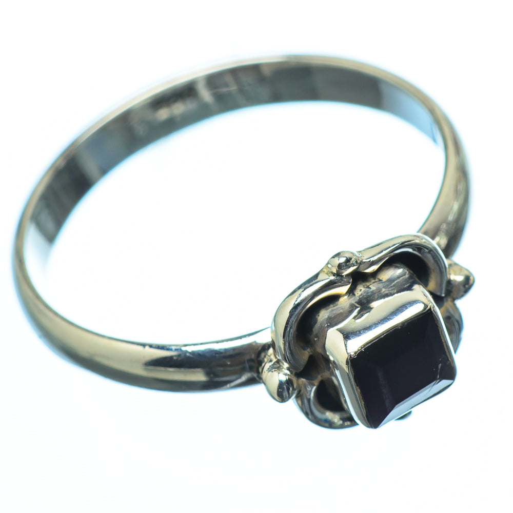 Black Onyx Rings handcrafted by Ana Silver Co - RING19859