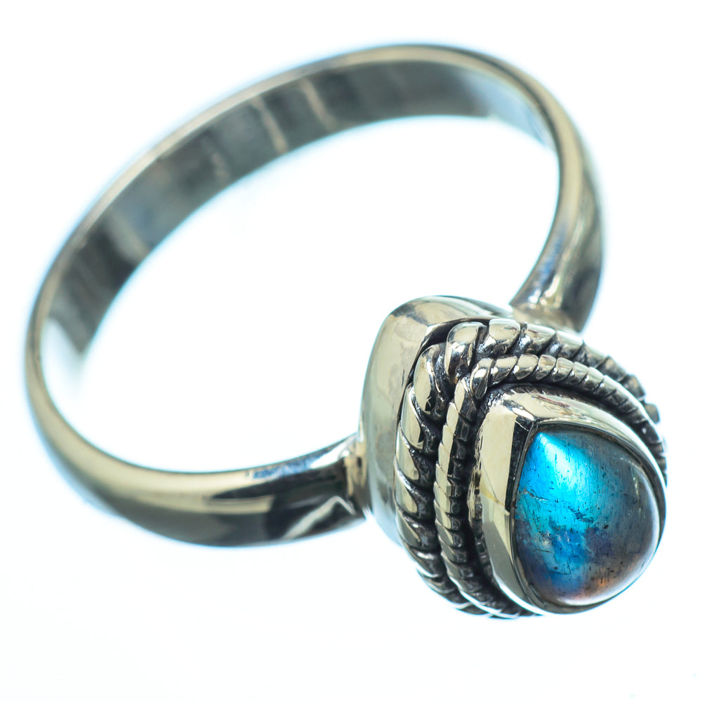 Labradorite Rings handcrafted by Ana Silver Co - RING19864