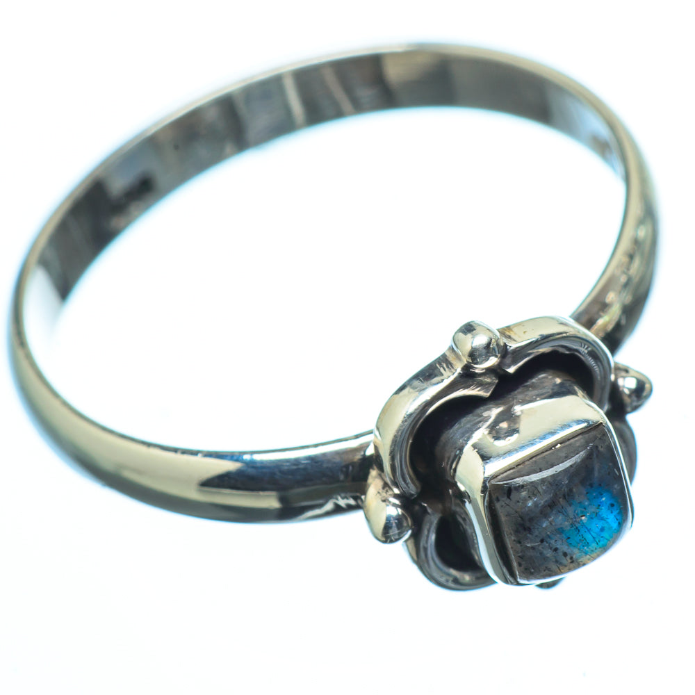 Labradorite Rings handcrafted by Ana Silver Co - RING19951