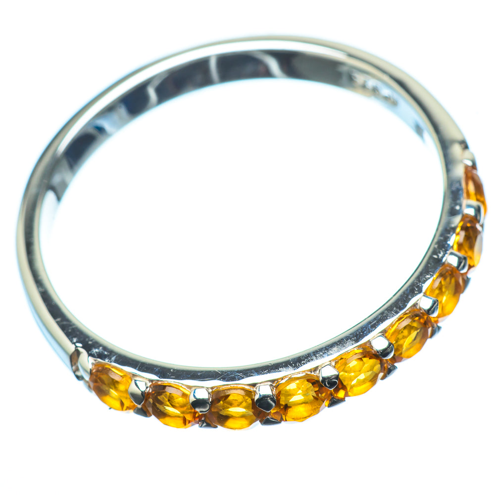 Citrine Rings handcrafted by Ana Silver Co - RING20108