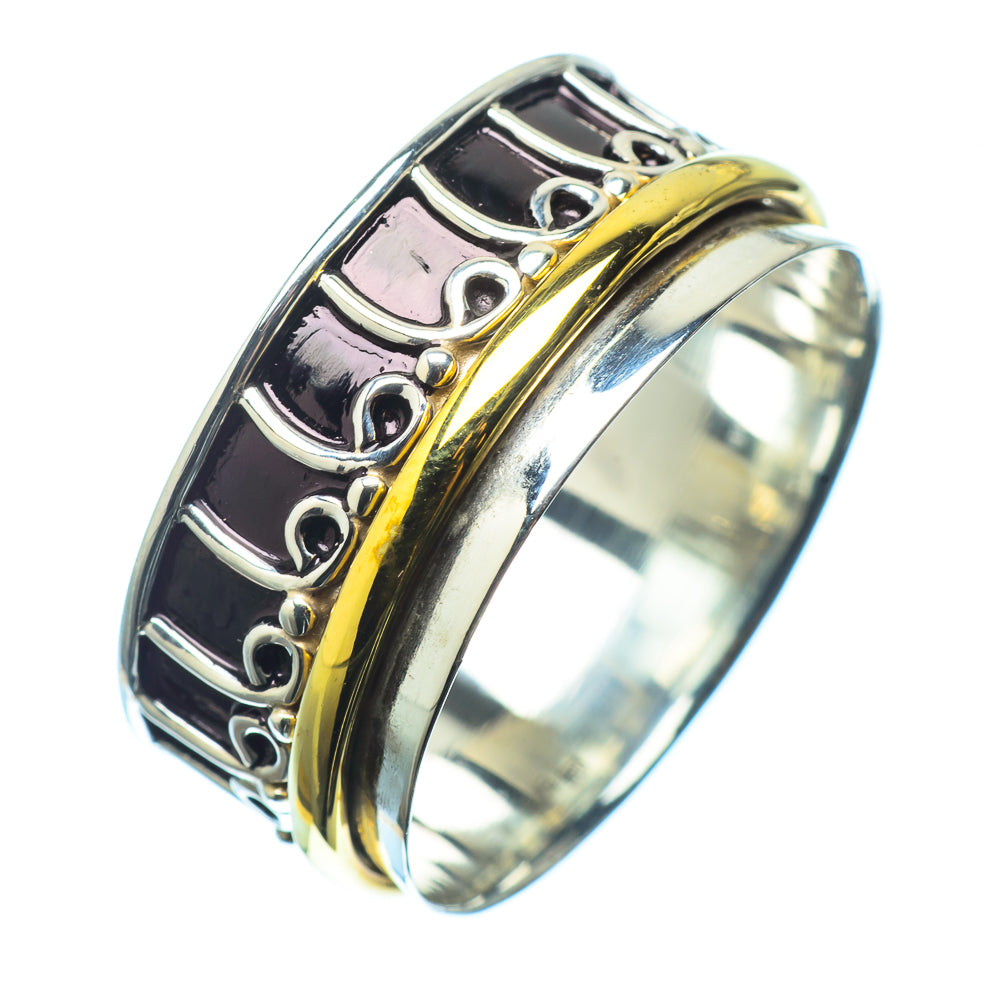 Meditation Spinner Rings handcrafted by Ana Silver Co - RING20932
