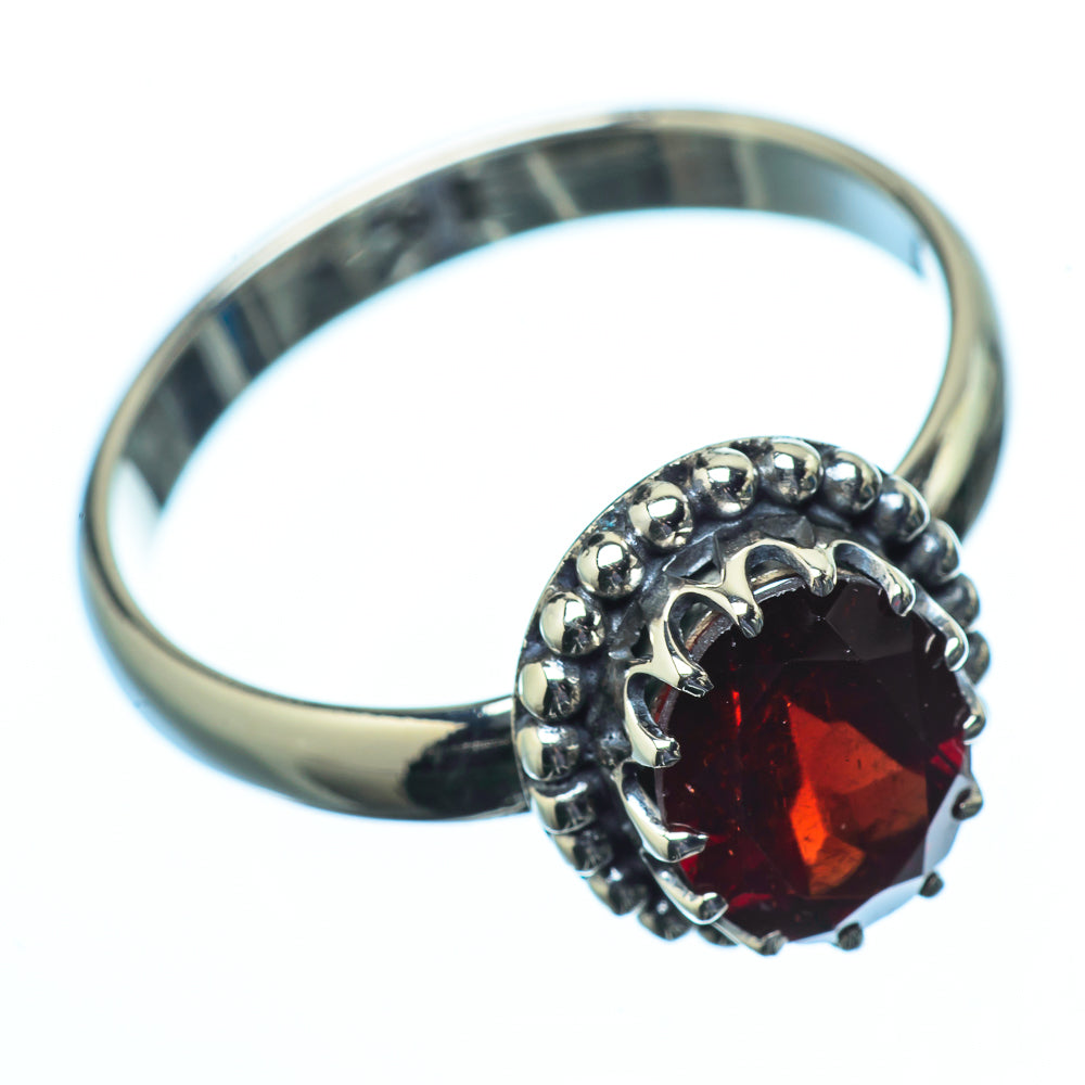 Garnet Rings handcrafted by Ana Silver Co - RING21194