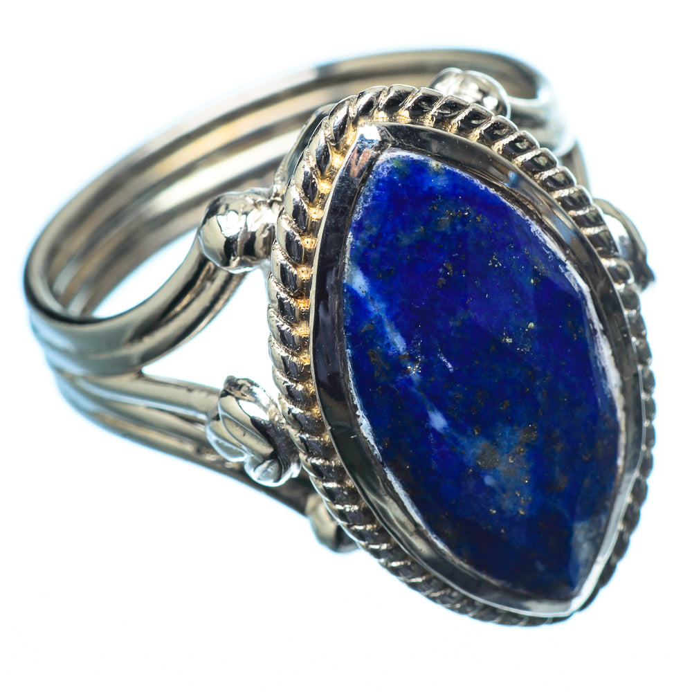 Lapis Lazuli Rings handcrafted by Ana Silver Co - RING21279