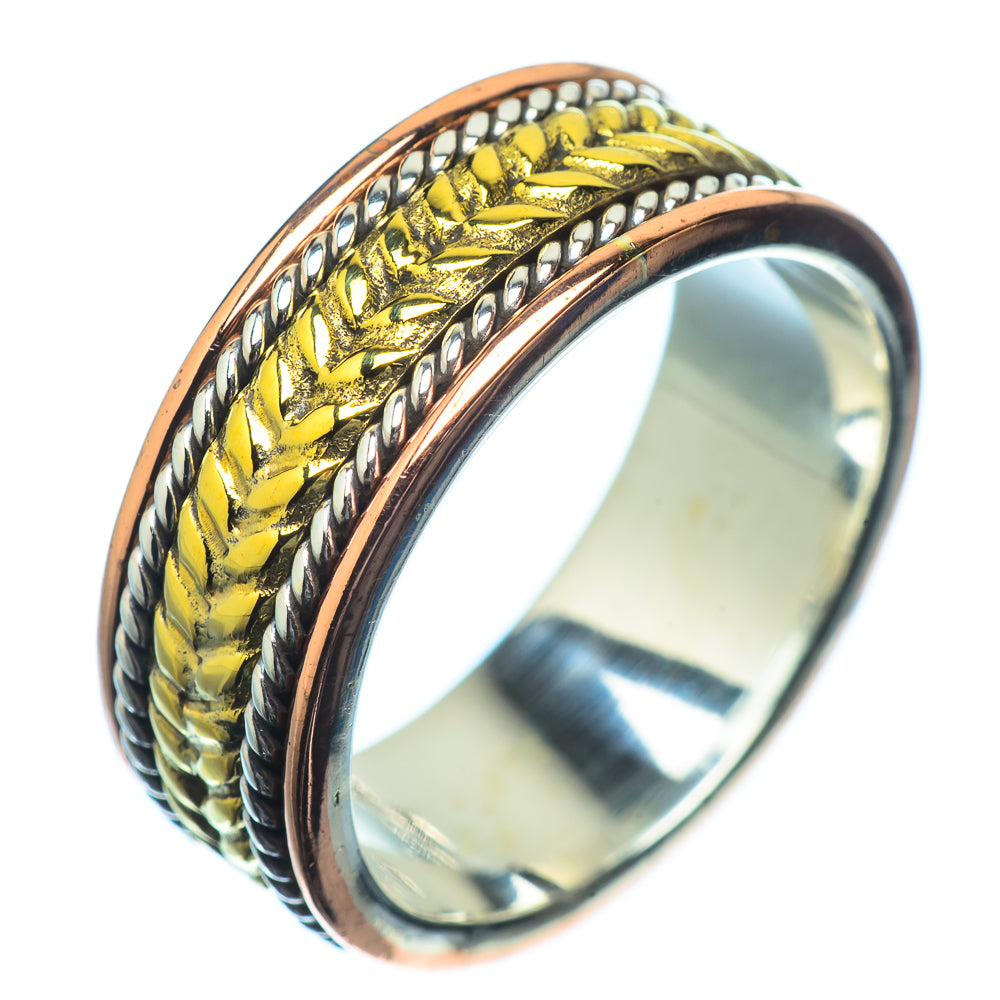 Meditation Spinner Rings handcrafted by Ana Silver Co - RING21654