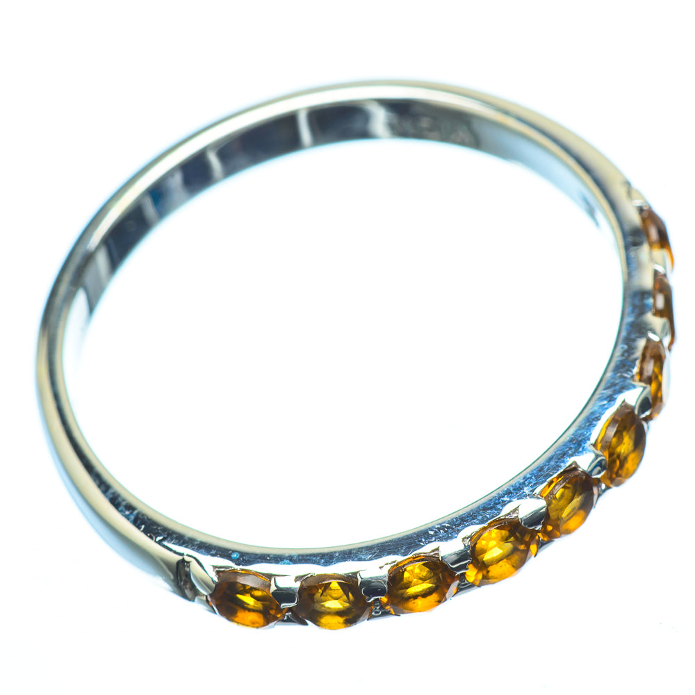 Citrine Rings handcrafted by Ana Silver Co - RING21746
